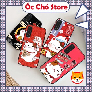 Ốp lưng oppo realme 7 , 7 pro in hình mèo thần tài tết may mắn