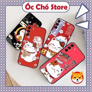 Ốp lưng samsung s21 , s21 fe , s21 plus , s21+ in hình mèo thần tài tết may mắn