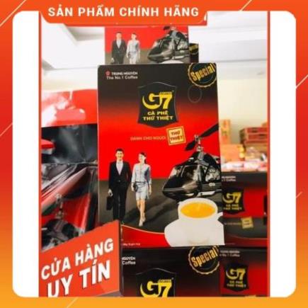 Hộp Cafe G7 hoà tan Trung Nguyên 18 gói