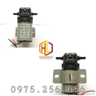 Mô tơ bơm nước 24v hoặc 12v tưới lốp ô tô máy bơm tăng áp mini