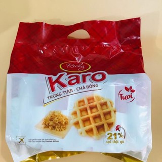 Bánh trứng tươi chà bông Karo