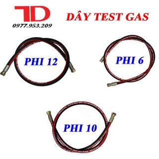 Dây thử máy điều hòa, dây test gas phi 6 phi 10 phi 12 Vật tư Điện lạnh Thuận Dung