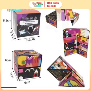 Rubik biến thể, Đồ chơi khối lập phương ma thuật Magic Cube - Rubik 3D thay đổi hình dáng phát triển trí não cho bé