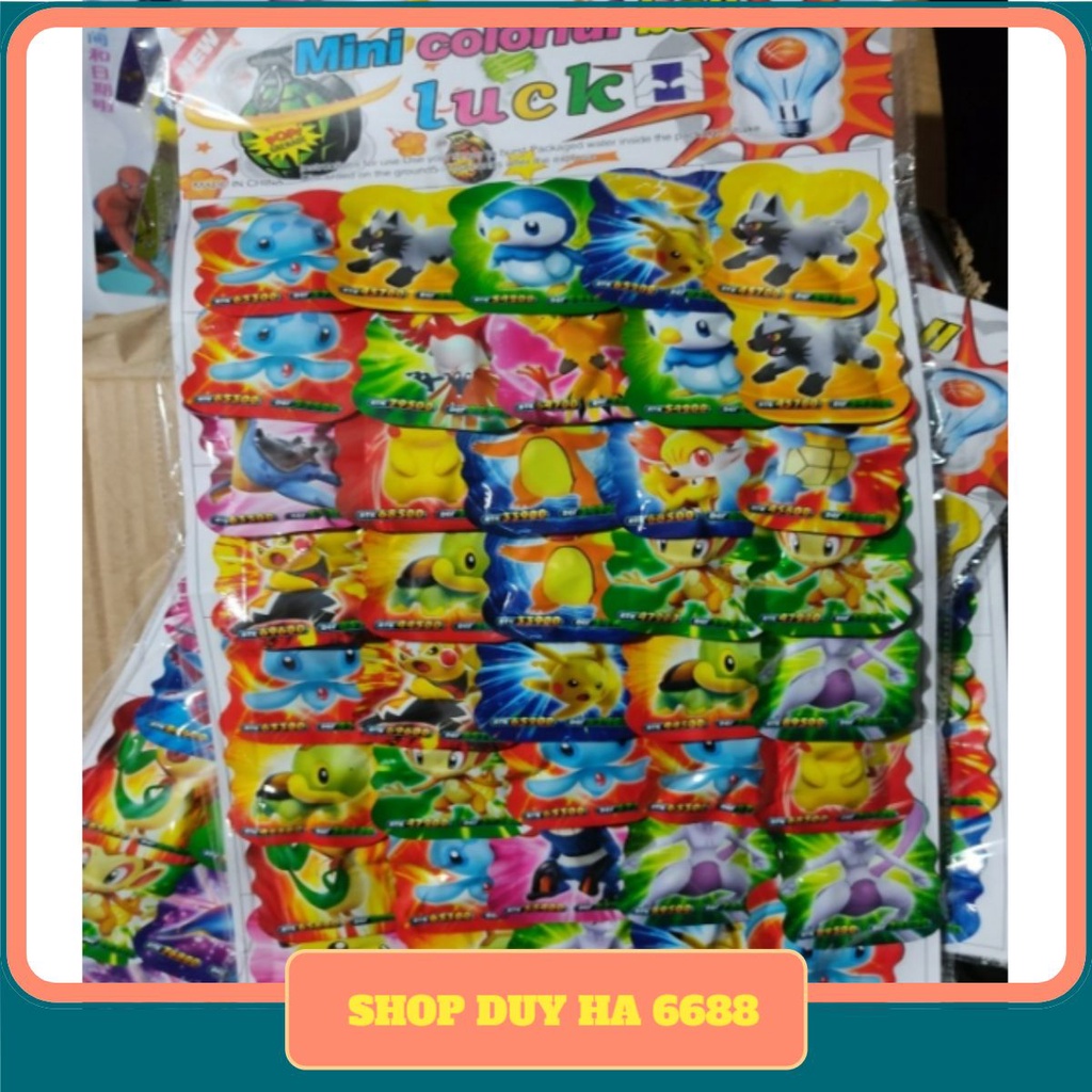 vĩ 40 pokemon dành cho các bé (2000đ một cái)
