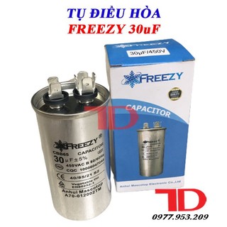 Tụ điều hòa freezy, capa quạt đuôi nóng, capacitor freezy - vật tư điện lạnh thuận dung