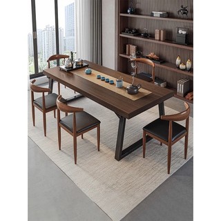 Bàn trà trong một bộ căn hộ nhỏ Bàn trà đơn giản phòng khách nhà ban công bàn trà bàn trà bàn trà kiểu Trung Quốc mới