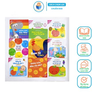Sách - Bộ 10c Ehon Song ngữ Việt Anh Cho Bé từ 0 đến 6 tuổi (Có file âm thanh quét mã QR)