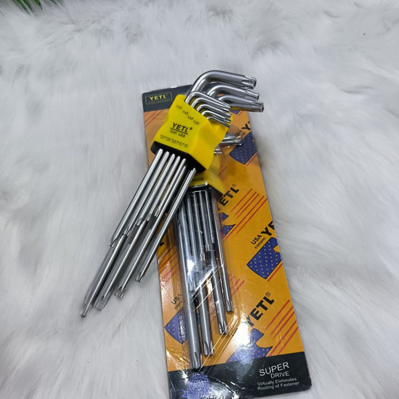 Bộ Lục Giác Bông 9 Cây