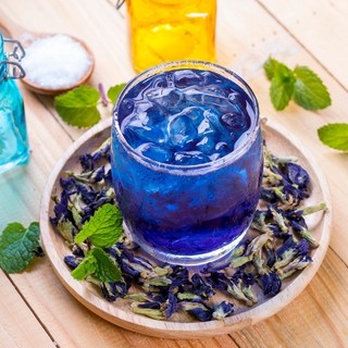 Hoa đậu biếc khô , màu thực phẩm ( Hàng có sẵn )