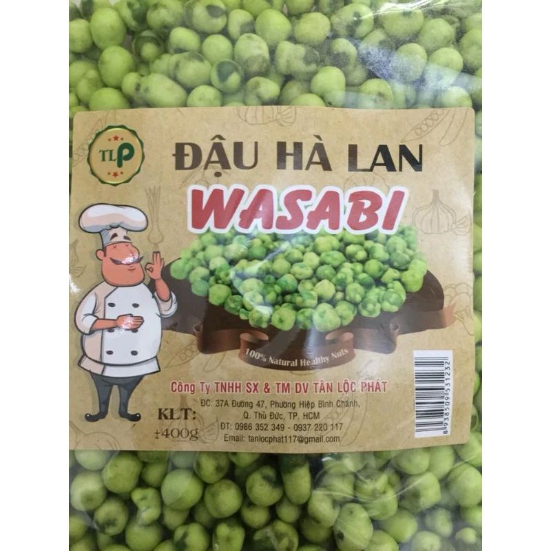 đậu hà lan wasabi ăn liền