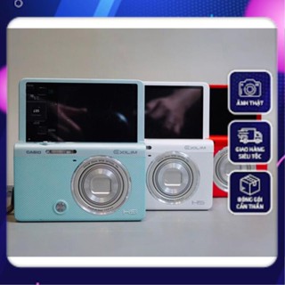 Casio Exilim máy ảnh kĩ thuật số digial có màn lật selfie tiện lợi, mode beauty, dễ sử dụng cho người mới bắt đầu