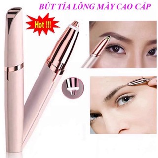 Bút tỉa lông mày - máy tỉa lông mày cầm tay lưỡi cạo 360 độ đa năng