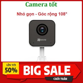 Camera wifi trong nhà góc rộng ezviz h1c 2mp 1080p full hd - nhỏ gọn
