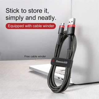 Cáp sạc Baseus Micro Fast Charging USB Cable For Xiaomi Redmi Reversible 0.5M 1M 2M 3M Micro USB
