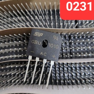 Diode cầu gbu1010 10a 1000v dip-4 chính hãng sep chất lượng cao.