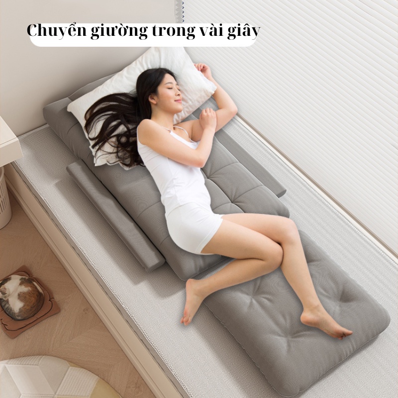 Ghế tatami tựa lưng thư giãn, ghế sofa lười có thể nằm, ghế thư giãn ban công, phòng khách, phòng ngủ | BigBuy360 - bigbuy360.vn