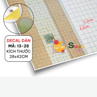 DECAL GỖ , DECAL GẠCH DÁN SÀN MÔ HÌNH