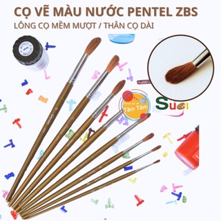 Cọ vẽ màu nước pentel