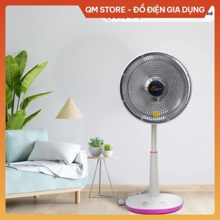 Quạt sưởi điện Halogen HR-HT1000A chuẩn cao cấp thương hiệu Hare, Đèn sưởi Hare HR-HT1000A nhanh ấm an toàn QM Store