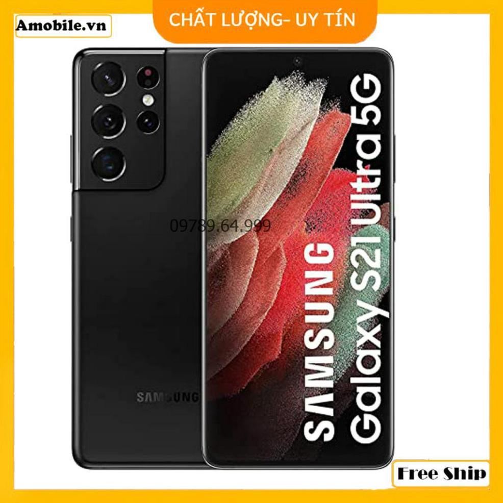 Điện Thoại Samsung S21 Ultra 5G Ram12Gb, Chip Qualcomm Snapdragon S888/ máy chiến game [tặng ốp lưng và cường lực]