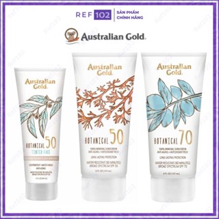 [Bill US] Kem chống nắng vật lý kềm dầu Australian Gold Botanical Sunscreen SPF 50 Tinted Face Lotion 89 ml