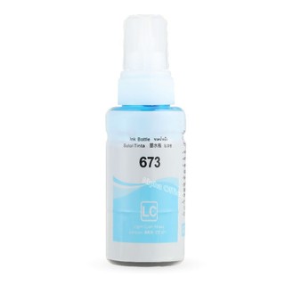 Mực in epson 673 màu xanh nhạt– mực máy in phun màu epson 1390/1400/1430/l1800/l805