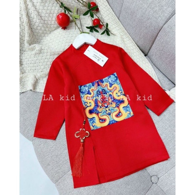 10-30kg áo dài cho bé trai