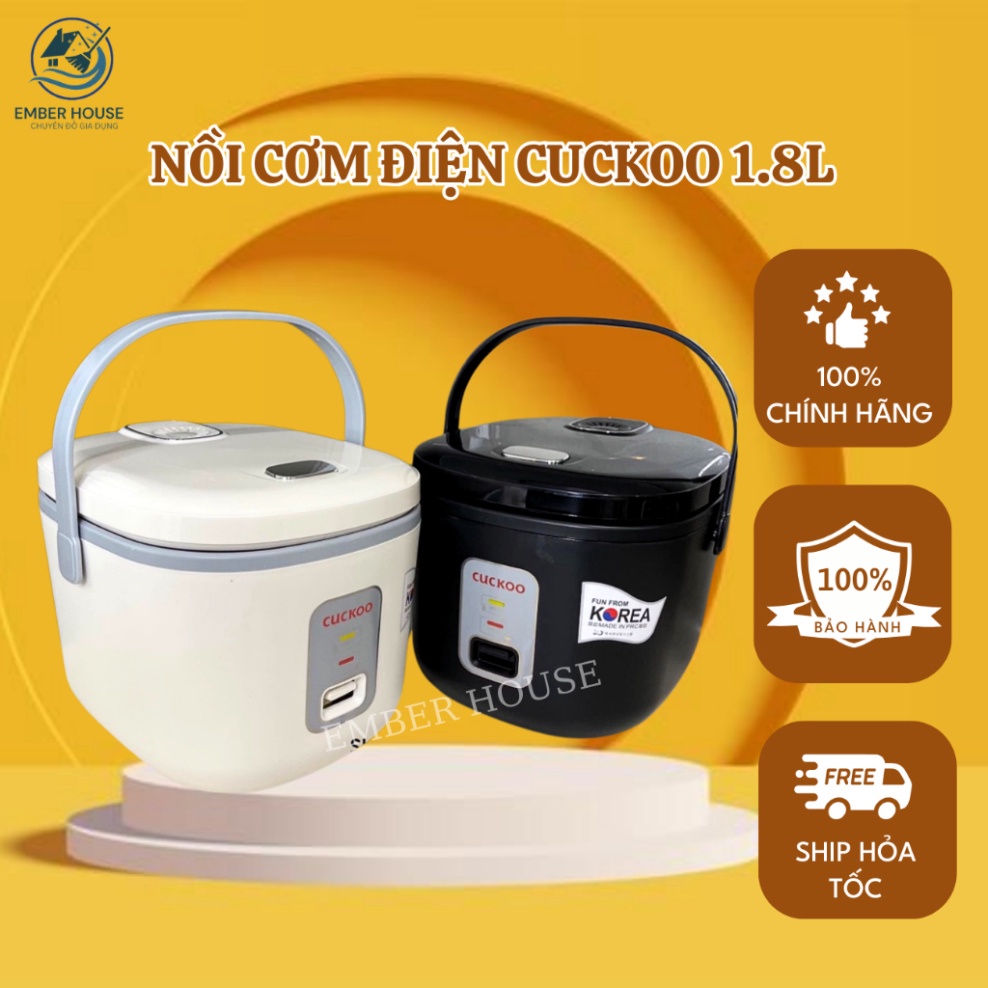 Chính Hãng Nồi cơm điện EMBER Cuckoo 1.8L mẫu mới CR1918 sang trọng nấu cơm ngon