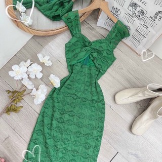 đầm thiết kế dáng dài M