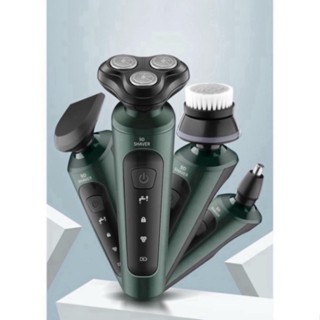 Máy Cạo Râu 9D Shaver 4in1 polka.store Tặng Kèm 6 Phụ Kiện Cao Cấp Bảo