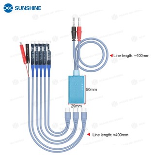 Dây Cấp Nguồn SUNSHINE SS-908E - Cáp Khởi Động Kiểm Tra Nguồn Từ 7G đến 16PM