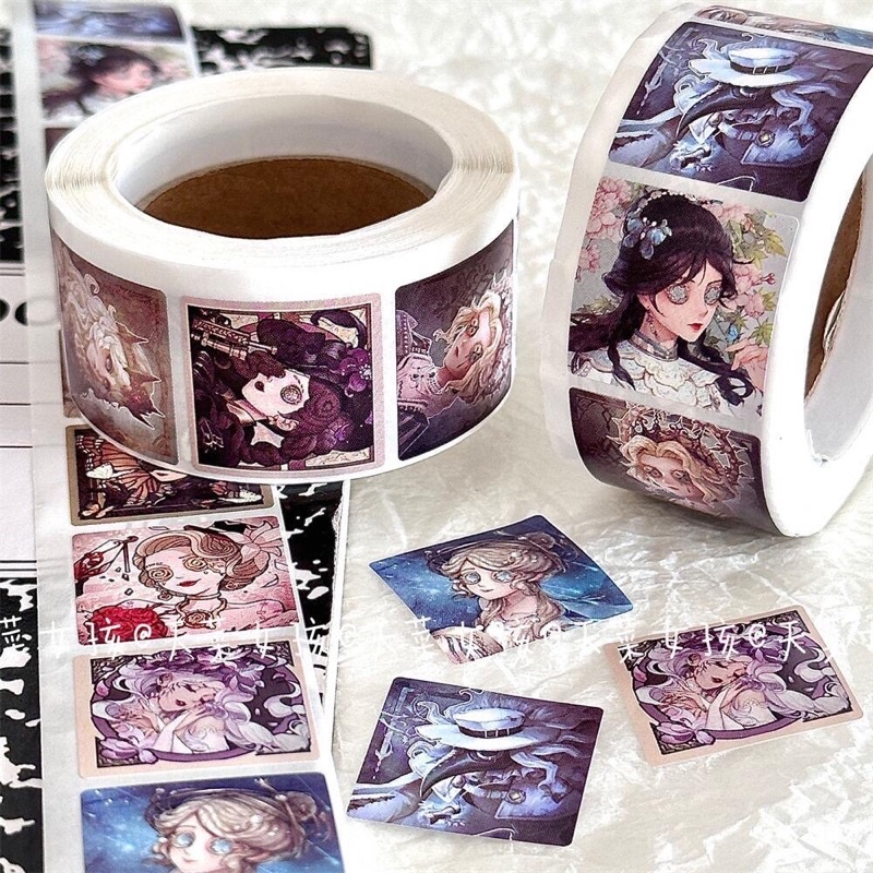 Sticker cuộn 500 hình dán One Piece /Naruto /Sanrio /Pokemon /Conan/Sakura card captor