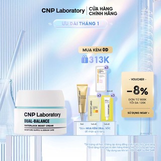 Kem dưỡng ẩm kiểm soát nhờn CNP Laboratory Dual-Balance Waterlock Moist Cream 50ml
