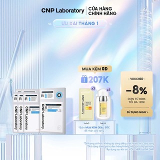 Bộ 5 mặt nạ làm dịu da 2 trong 1 CNP Laboratory Quick Soothing S.O.S 2-Step Mask (5x25ml)