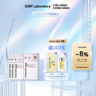Bộ 5 mặt nạ dưỡng trắng 2 trong 1 CNP Laboratory Power Brightening D-Day 2-Step Mask (5x27ml)