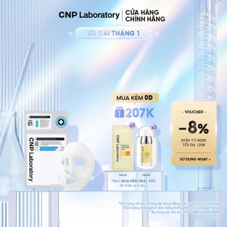 Mặt nạ làm dịu da 2 trong 1 CNP Laboratory Quick Soothing S.O.S 2-Step Mask 25ml