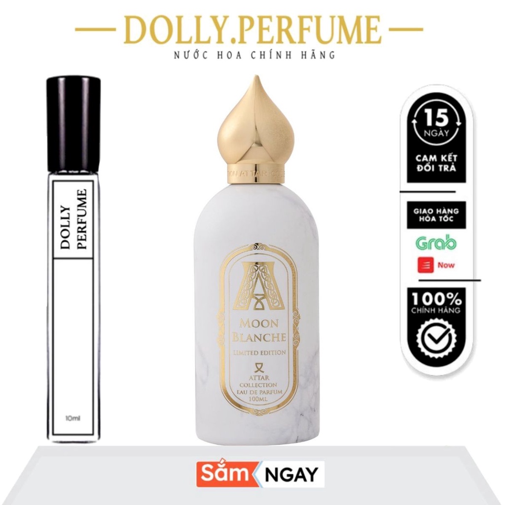 Tester Nước hoa Attar Collection  Moon Blanche EDP 10ml