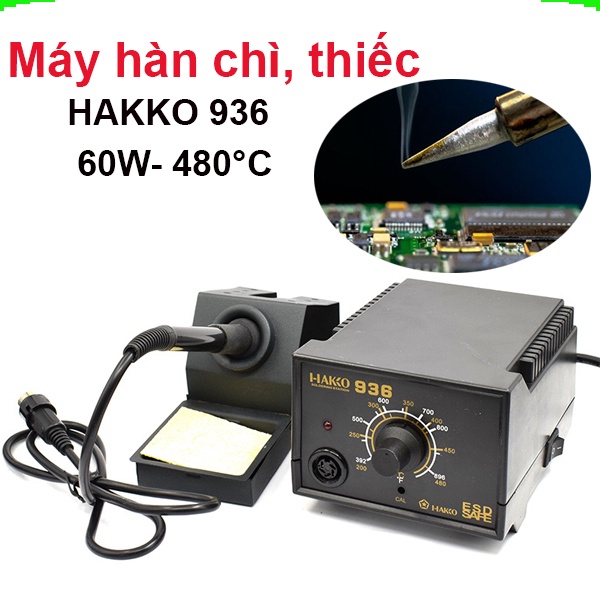 Trạm Hàn, máy hàn Hakko 936 220v 60w