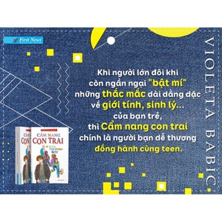Sách Cẩm Nang Con Trai - First News