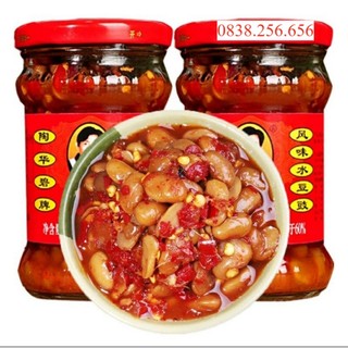 Ớt chưng dầu vị đậu cay, tàu xì laoganma, đậu xị chuẩn nội địa trung nông sản hùng lỳ công ty hùng lỳ