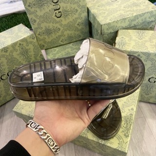 Dép Nam, Nữ Quai Trong Suốt, Phong Cách Hiện Đại, Chất Liệu PVC Bền Đẹp, Đủ Size