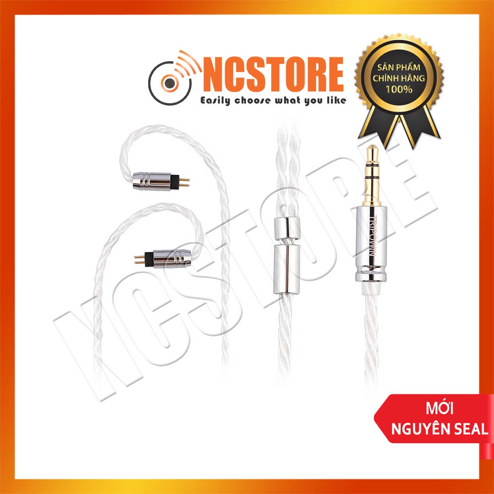 Cable TRIPOWIN SOLSTICE | Đồng Mạ Bạc | Dây cáp nâng cấp tai nghe