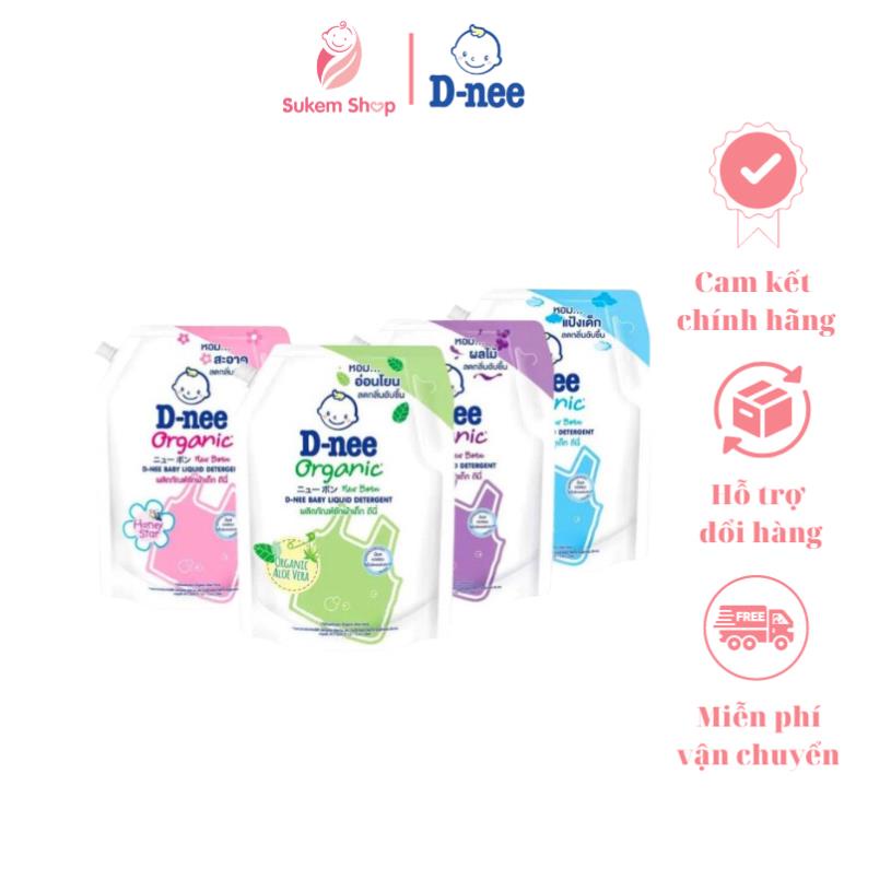 Nước Giặt Quần Áo Em Bé Sơ Sinh D-nee 1400ml Chính Hãng