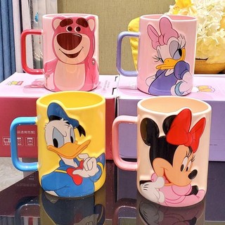 Cốc uống cà phê bằng gốm sứ họa tiết disney dễ thương