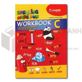 Spelling Made Fun -  Workbook A+B+C- bản đẹp in màu