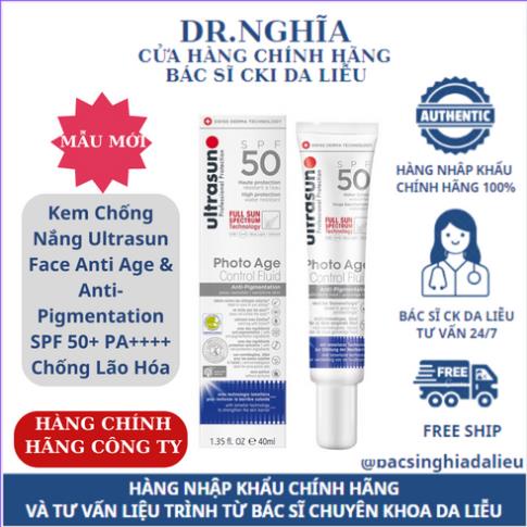 [NHẬP KHẨU CHÍNH HÃNG ] Kem Chống Nắng Ultrasun Face Anti Age &amp; Anti-Pigmentation SPF 50+ Chống Lão Hóa BS NGHĨA