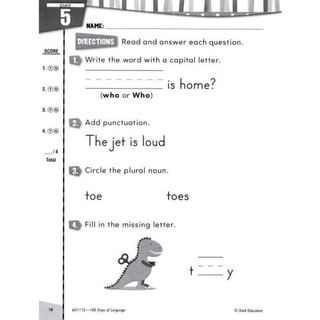[ Combo Grade K ] - 180 days - 6q -  Science, Language, Writing, Solving, Reading, Math