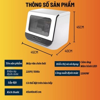 Máy rửa chén bát gia đình cao cấp