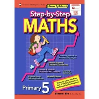 [ Toán Sing ] Step by Step Math -  1,2,3,4,5,6 -  bản đẹp khổ A4