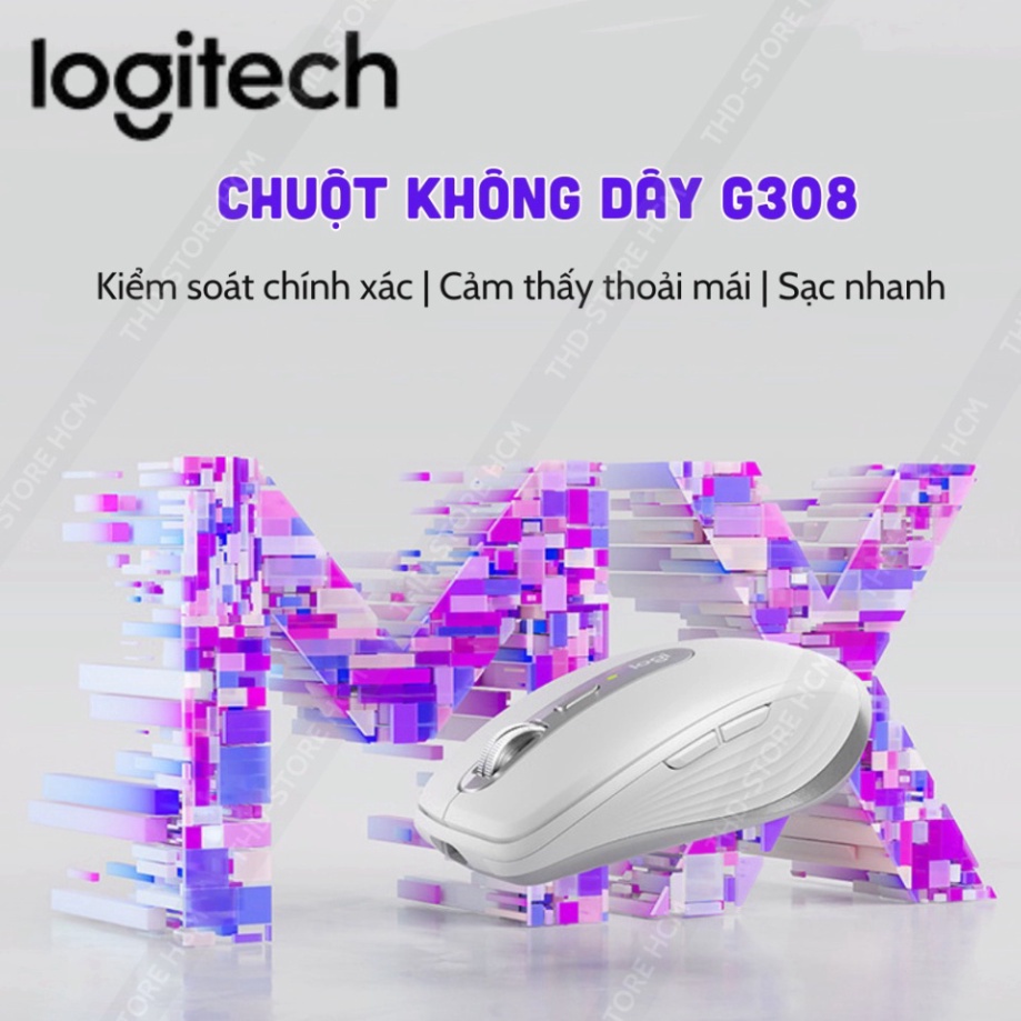 Chuột không dây Logitech G308 phiên bản mới dành cho máy tính, smartTV độ lướt siêu mượt chơi game hoặc làm việc | BigBuy360 - bigbuy360.vn